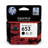 HP 653 - Černá originální cartridge 3YM75AE