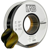 PLA SILK filament vícebarevný černý zlatý 1,75mm 1kg Professional Lab PLA SILK filament vícebarevný černý zlatý 1,75mm 1kg Professional Lab