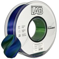 PLA SILK filament vícebarevný modrý zelený fialový 1,75mm 1kg Professional Lab PLA SILK filament vícebarevný modrý zelený fialový 1,75mm 1kg Professional Lab