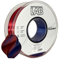 PLA SILK filament vícebarevný červený modrý 1,75mm 1kg Professional Lab