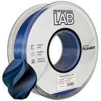 PLA SILK filament vícebarevný černý modrý 1,75mm 1kg Professional Lab