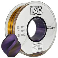 PLA SILK filament vícebarevný černý zlatý fialový 1,75mm 1kg Professional Lab PLA SILK filament vícebarevný černý zlatý fialový 1,75mm 1kg Professional Lab