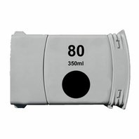 HP 80 C4871A - čierna kompatibilná cartridge