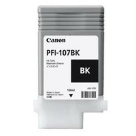 Canon PFI-107bk - Černá originální cartridge 6705B001