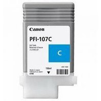Canon PFI-107c - Modrá originální cartridge 6706B001