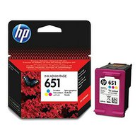 HP 651 - farebná originálny cartridge, C2P11AE