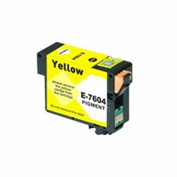 Epson T7604 C13T76044010 žlutá kompatibilní cartridge
