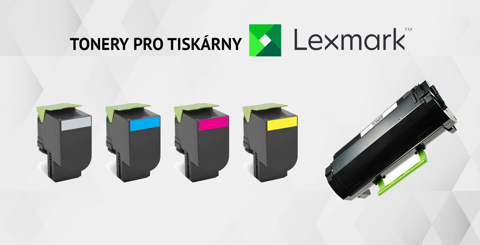 Tonery pro tiskárny Lexmark
