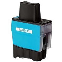 Brother LC 900 - modrá kompatibilní cartridge