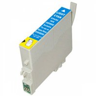 EPSON T0485 XL - foto azúrová kompatibilná cartridge